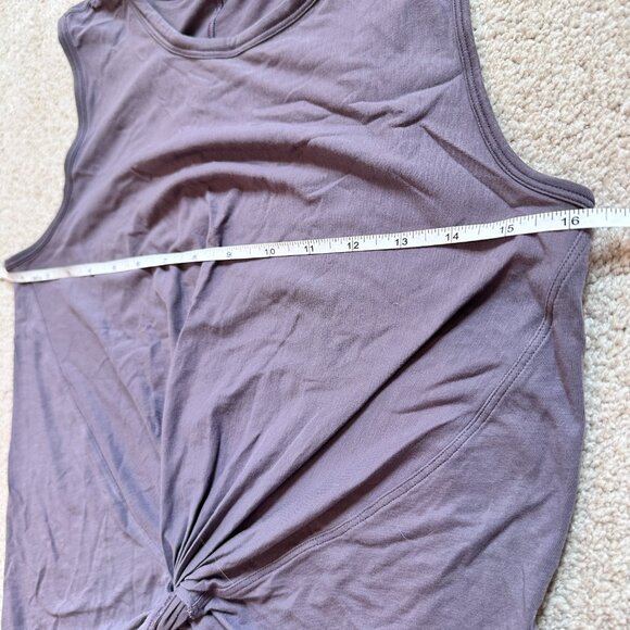 Lululemon Crescent Tank – Graphite Purple – Size 2 - Picture 4 of 5